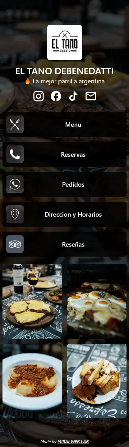 Modern One-Page Website Design 2 Mobile